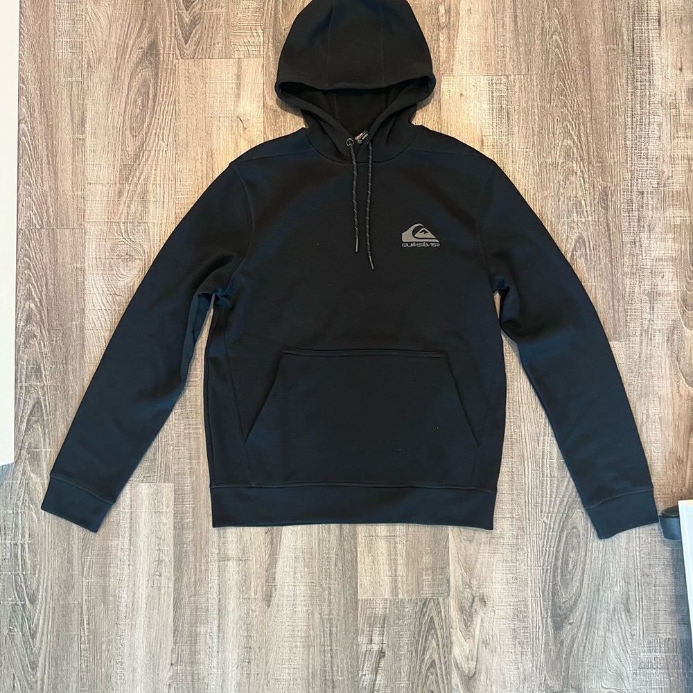 Quiksilver Classic Black Hoodie for Men